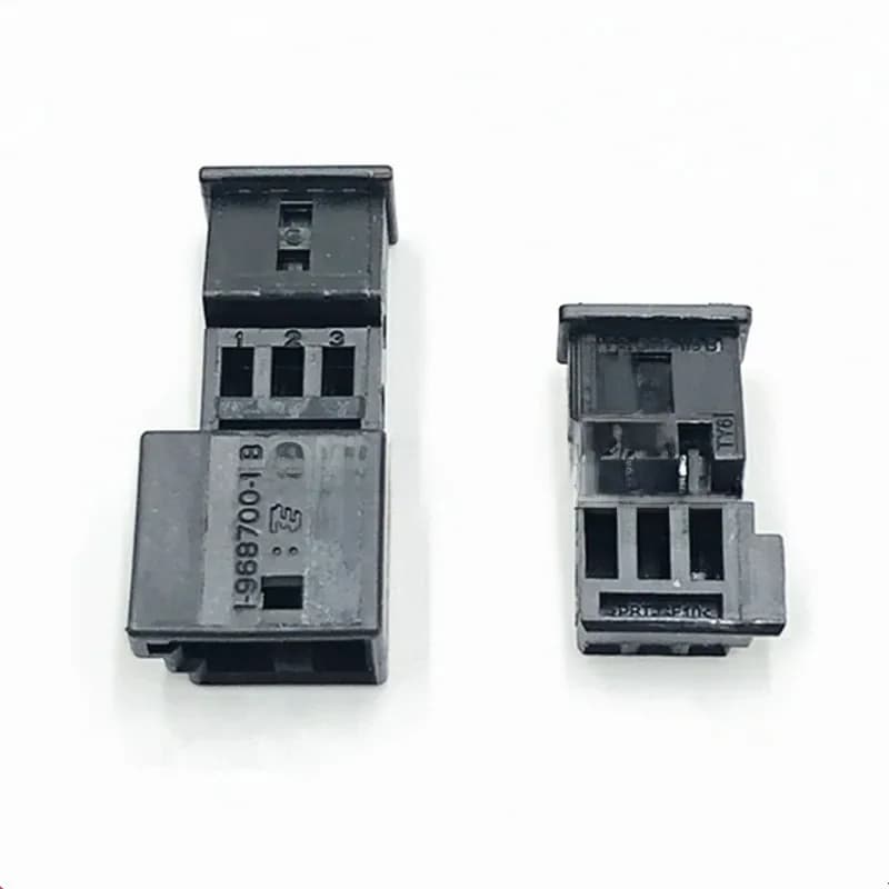 5 jeux de 3 broches 1- 968700 -1 1355620 -1 Connecteur stéréo automatique prise de haut-parleur de voiture prise triple prise de capteur de pluie pour VW BMW