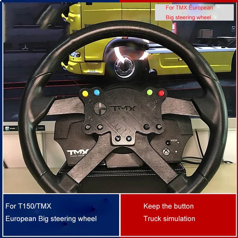 Adaptateur pour volant Thrustmaster T150/T150RS/TMX/TMX PRO Simracing, sim racing, drapeau européen, kit de pièces MOD