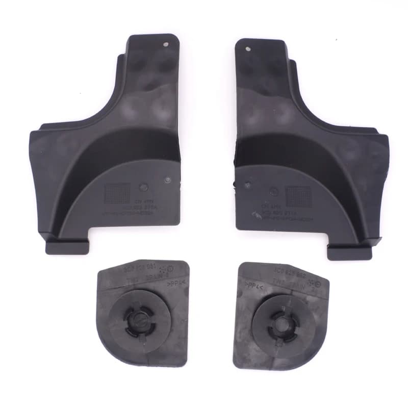 Ensemble de Rails de plancher de voiture L + R, couvercle de protection anti-éclaboussures, blocage des pièces de sécurité pour VW Passat B6 B7 CC NF 3C0825962