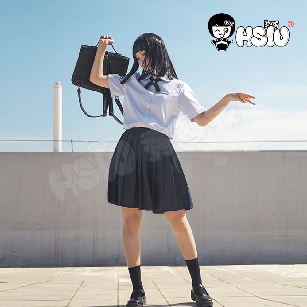 Costume de cosplay Nanno pour fille, uniforme scolaire, jupe d'étudiante, uniformes scolaires thaïlandais grande taille HSIU