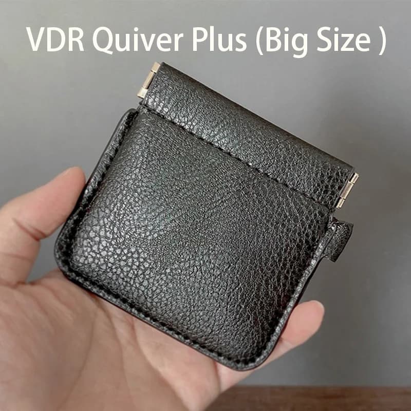 VDR carquois Plus tours de magie scène gros plan Magia porte-monnaie en cuir Magie apparaître Magica Illusion Gimmick accessoires professionnel