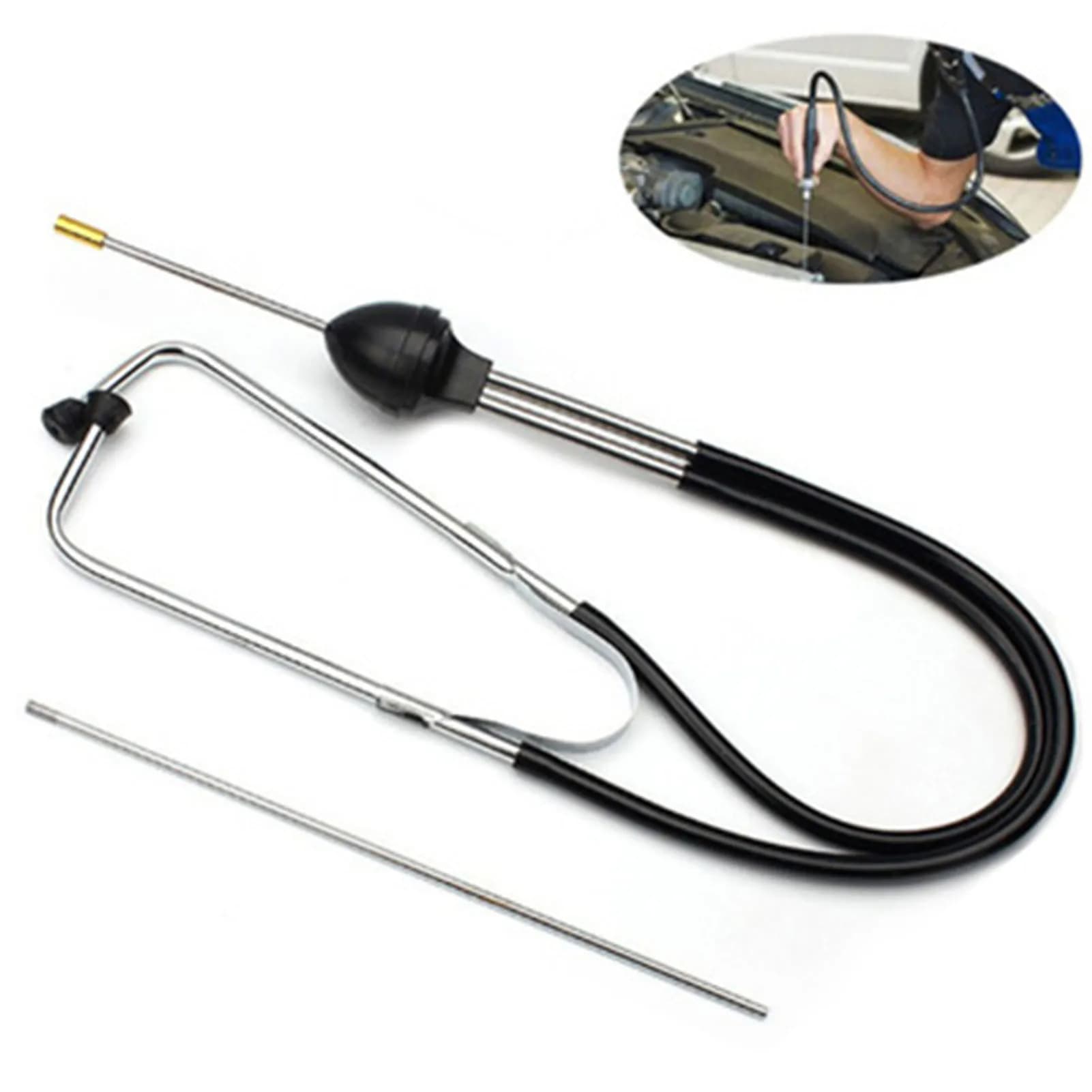 Stéthoscope à cylindre de moteur, dispositif de Diagnostic sonore anormale de voiture, mécanique, outils d'audition automobile, outil de détection automatique
