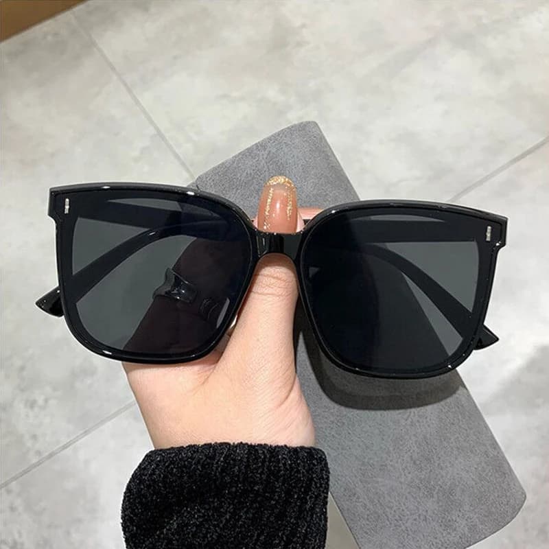 Lunettes de soleil carrées œil de chat pour femmes, lunettes de soleil de créateur, lunettes de soleil d'extérieur vintage classiques, mode de luxe pour femmes, UV400