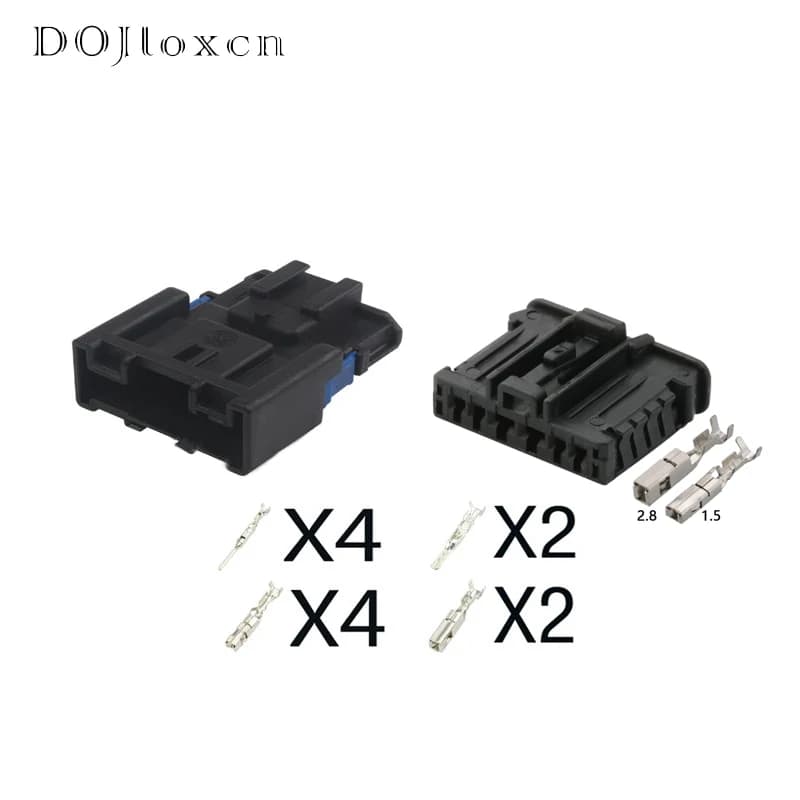 Connecteur de feux arrière automobile 6 broches 98821-1061 98825-1061 pour HDC6MX05F Peugeot 307 Citroën – Lots de 1/5/10/20/50