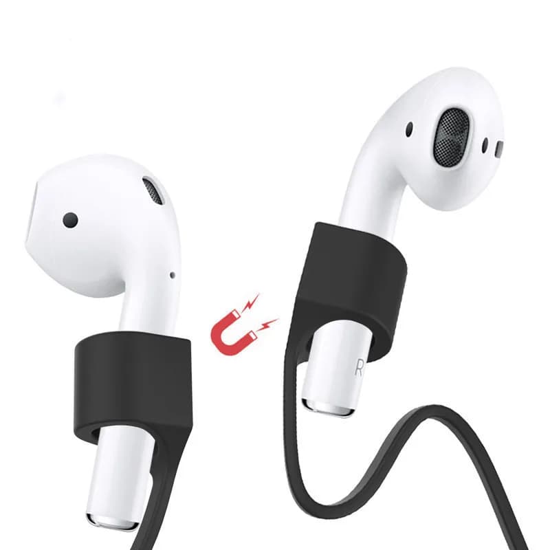 Corde de corde magnétique en Silicone pour Apple AirPods Pro 2 3 cordons Anti-perte, sangle de cou pour Air Pods 1 2 écouteurs universels