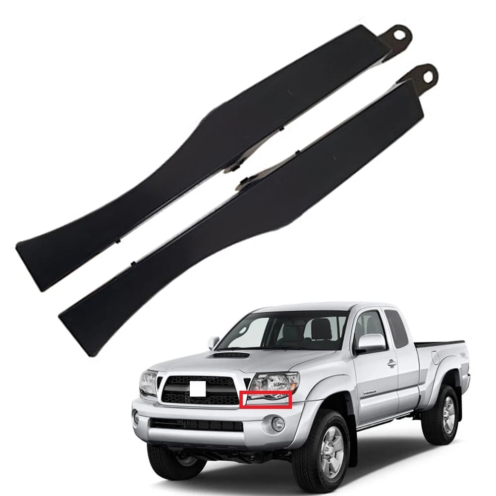 Ensemble de panneaux de remplissage de phares de voiture, 2 pièces, pour TOYOTA TACOMA 2005 2006 2007 2008 2009 2010 2011