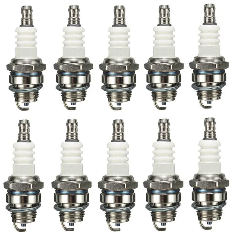 Bougie d'allumage standard pour moteur de moto, accessoires en acier pour moteurs Briggs Stratton, L7T, 55x22mm, 5 pièces, 10 pièces