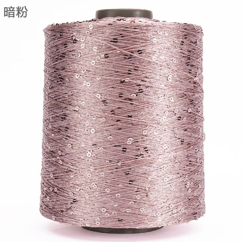 500G paillettes fantaisie fil à paillettes main Crochet fil à tricoter vêtements couture fil avec paillettes fil à tricoter couture paillettes