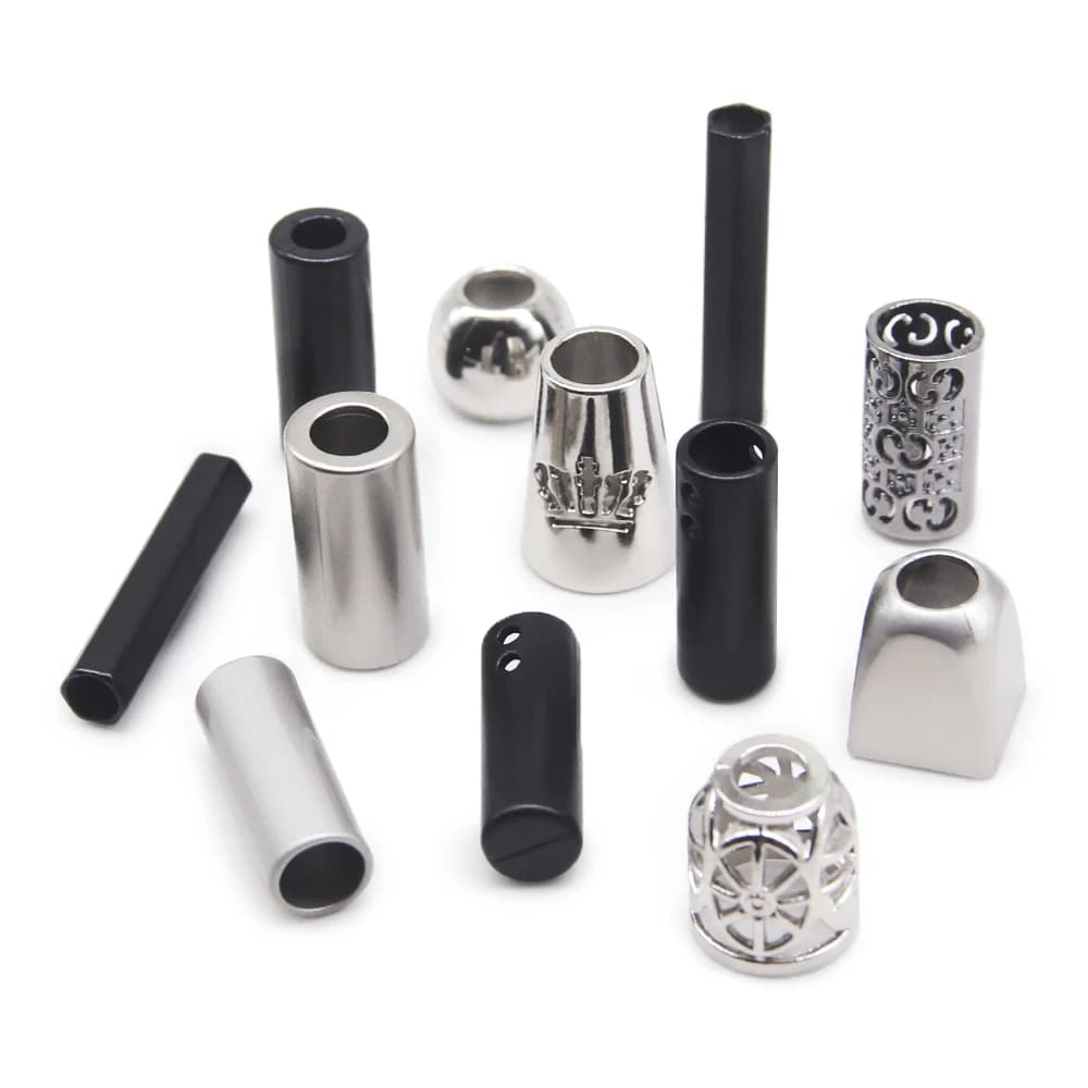 Bouchon d'extrémité en métal de haute qualité, 10 pièces, extrémités de UL, serrures, lanière, clips de fixation pour sac à dos, vêtement de proximité, accessoire de bricolage
