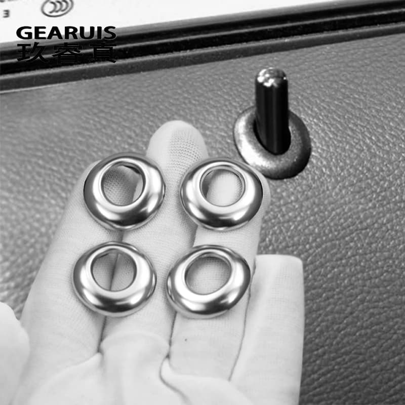 Verrou de porte de voiture en acier inoxydable, autocollant de style, pour BMW E81, E82, E87