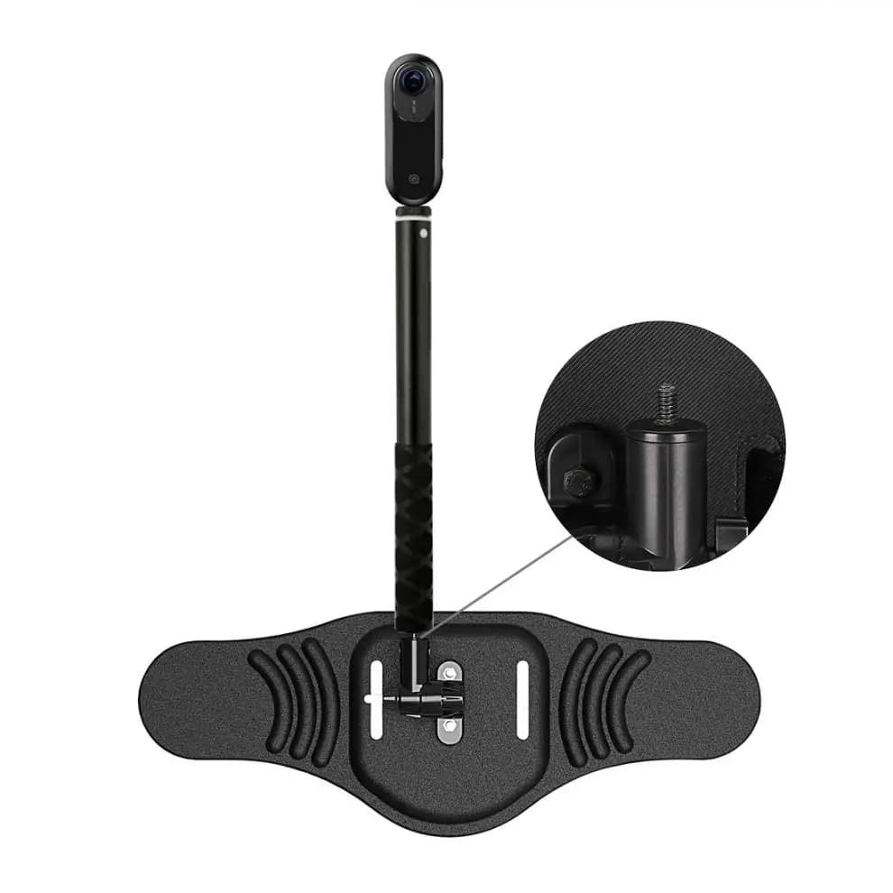 TUYU barre arrière Insta360 X5 X4 X3 GoPro Max Hero 13 12 11 DJI Osmo360 ensemble d'accessoires de sangle de taille pour téléphone portable et caméras d'action
