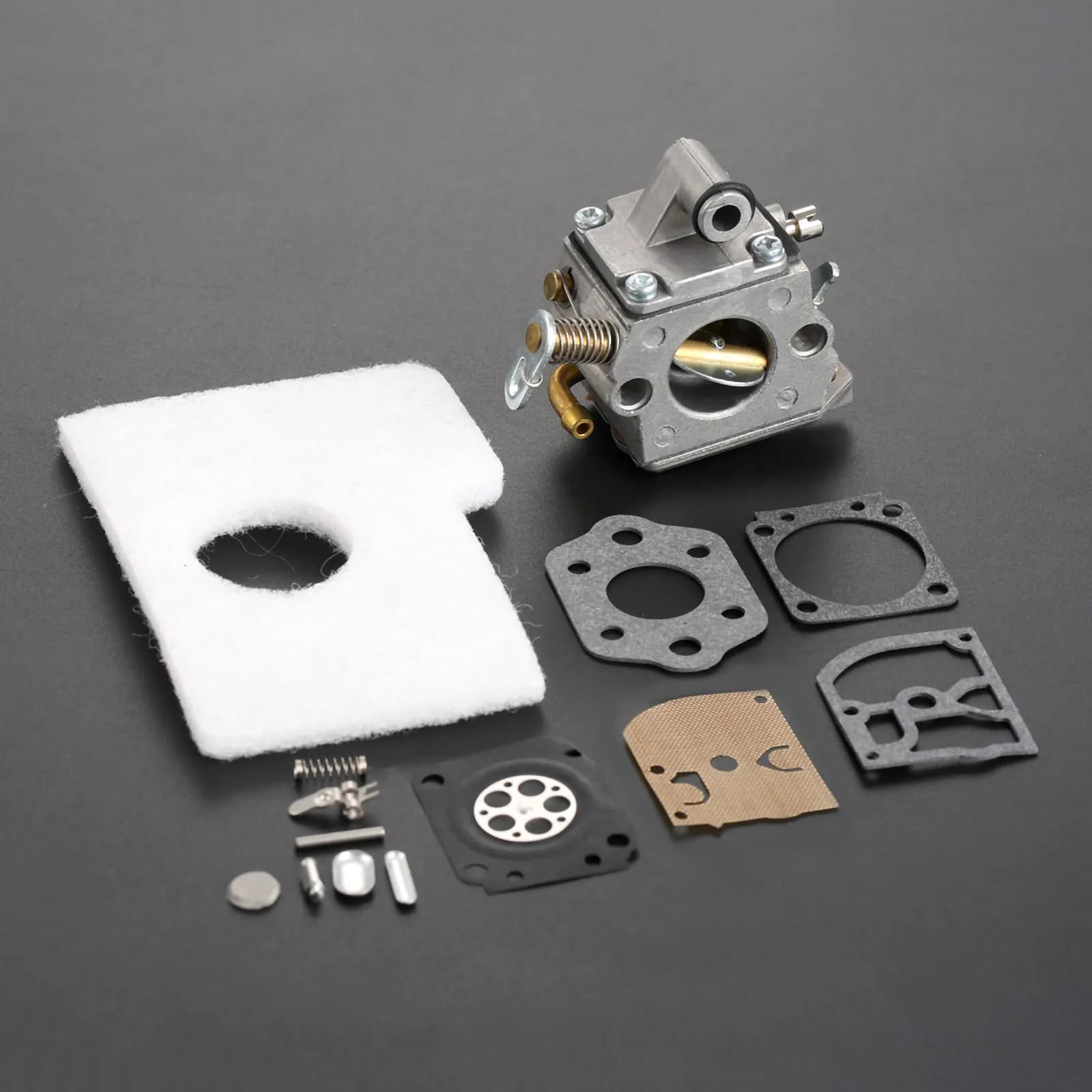 Kit de réparation de carburateur avec joint de filtre à Air pour STIHL MS170 MS180 MS 170 180 017 018, tronçonneuse Zama 1130