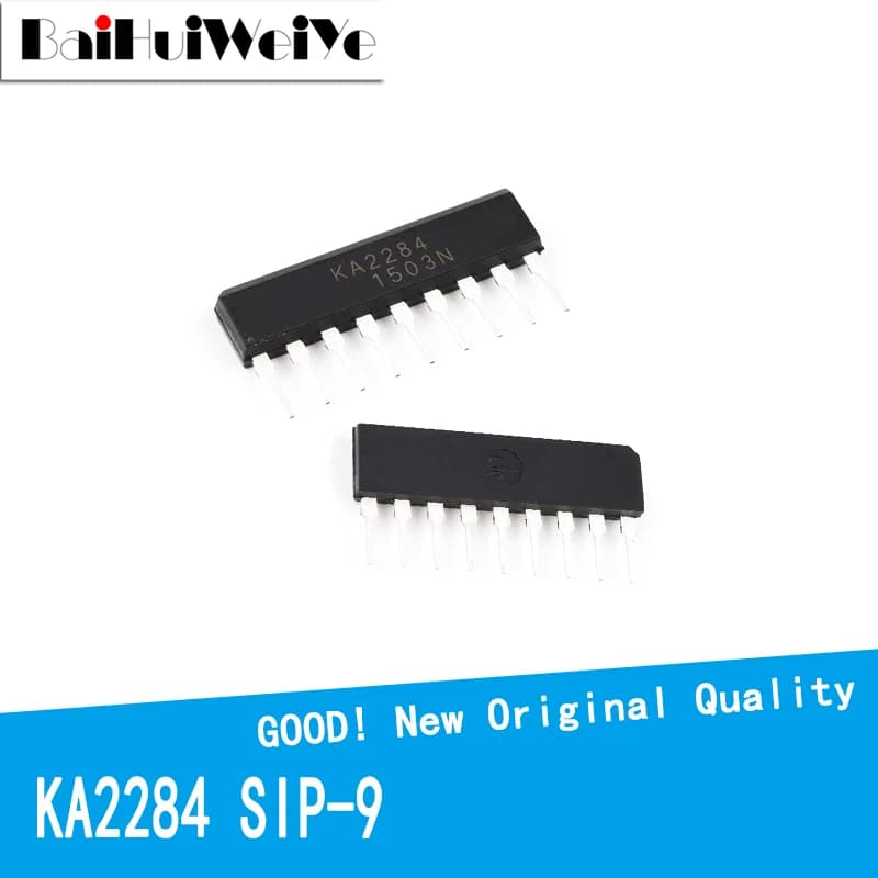 Indicateur de niveau IC AC / DC KA2284 SIP-9 2284 ZIP-9, lecteur de compteur de niveau Led à 5 points, nouveau et Original, 10 pièces/lot