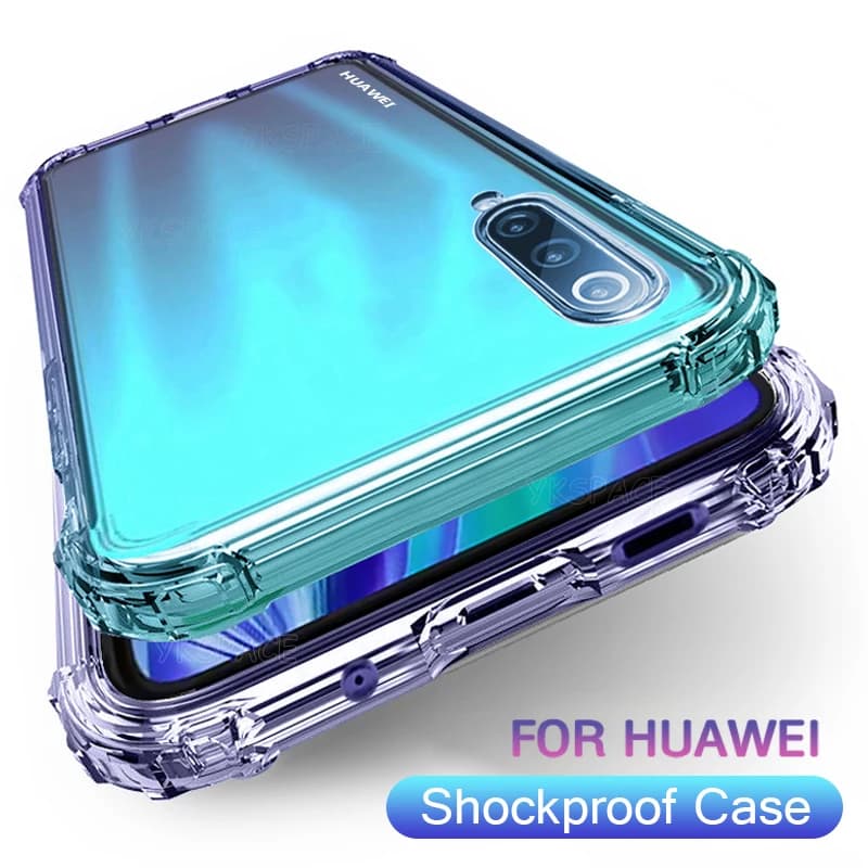 Coque de téléphone en Silicone TPU souple, antichoc, Anti-choc, pour Huawei P20 P30 P40 Pro, Mate 10 20 30 40 Pro Plus Lite 20X