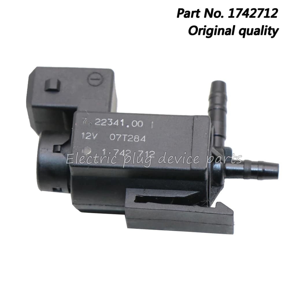 Soupape de commande de vide du système Emadowly, BMW E36, E39, E46, E81, Original 1742712, 7.22341.001