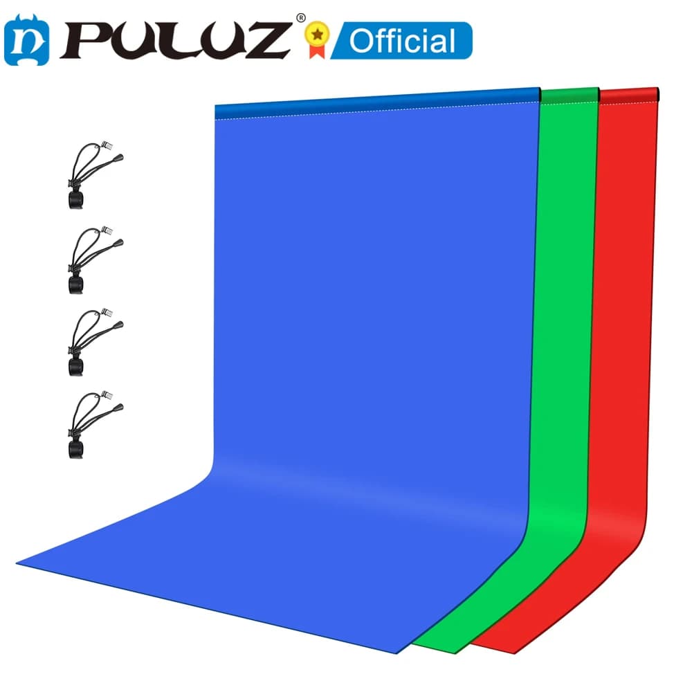 PULUZ – arrière-plan en tissu pour Studio Photo, épaisseur 120g, 3m x 2m 2m x 2m 1m x 2m