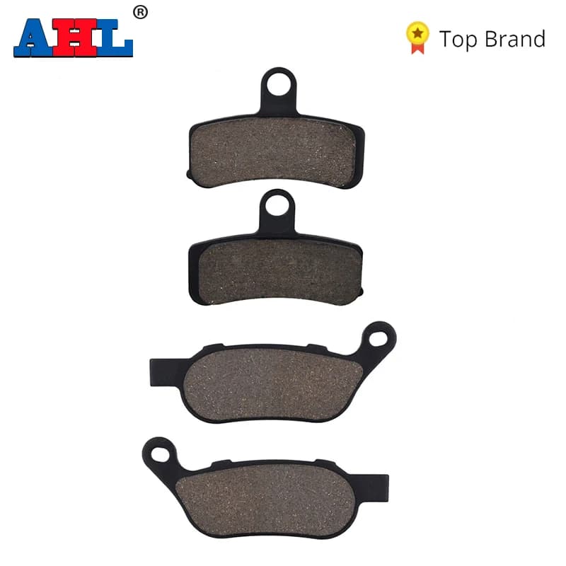 AHL – plaquettes de frein avant et arrière pour Harley Dyna, pour moto, Super large glissement FXD FXDC FXDWG Switchback FLD Street FXDB Low Rider FXDL