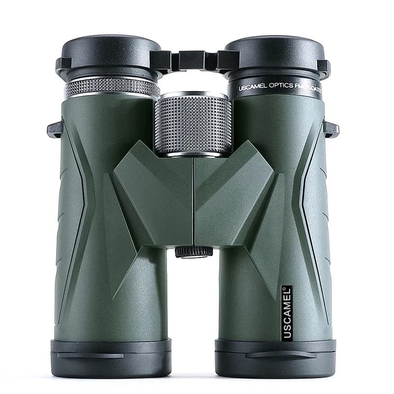 Jumelles puissantes HD 8x42 10x42, télescope avec oculaires BAK7, étanches, à l'azote, optique zoom pour la chasse