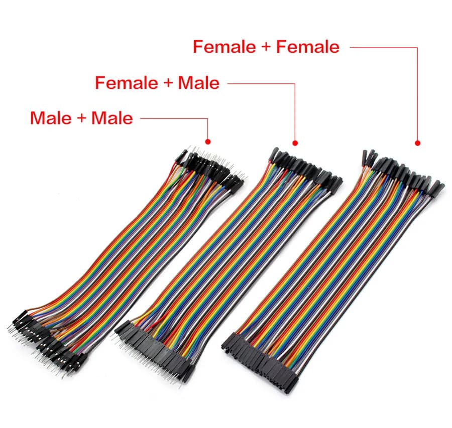 Câble Dupont pour fil électronique à monter soi-même, pour Arduino pour planche à pain, 10CM mâle à mâle + mâle à femelle et femelle à femelle, 20 à 120 pièces