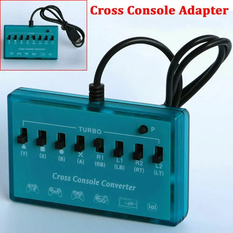 Adaptateur de convertisseur de console Cross pour Logitech, volant de course, PS4, Xbox One 360, G29, G27, G25