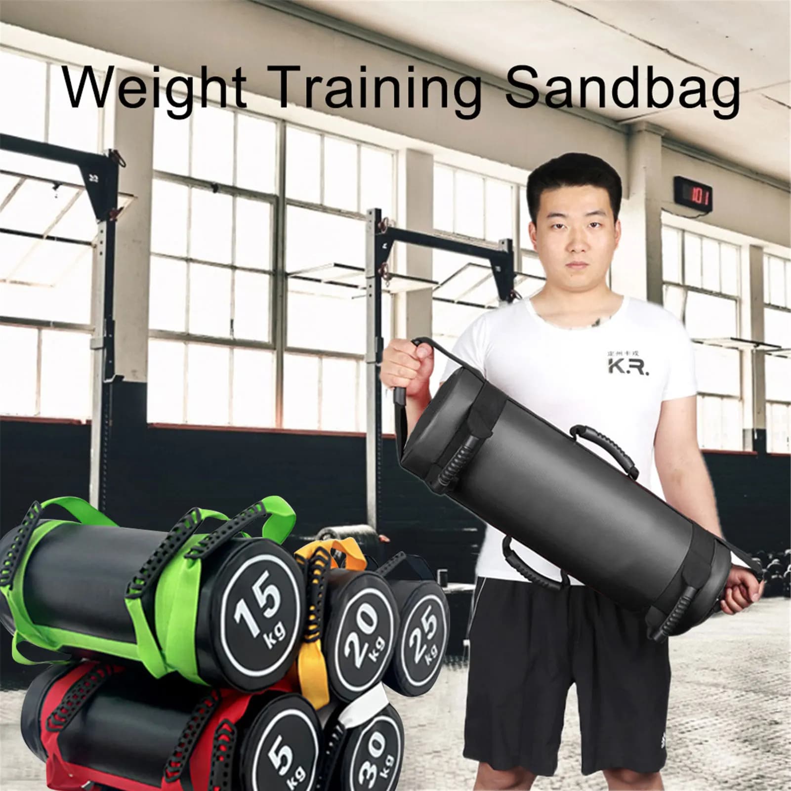 Sacs de sable robustes pour la musculation, équipement d'entraînement physique pour la boxe, 5-30kg