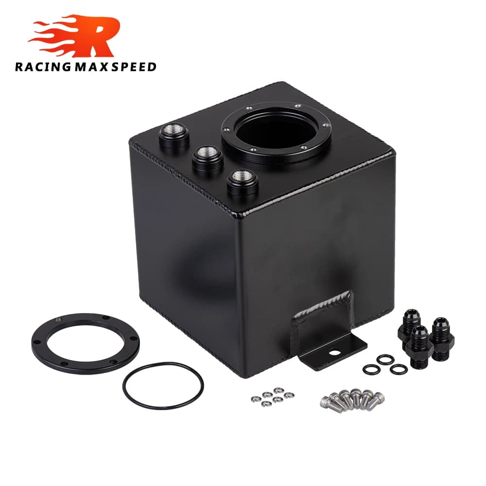 BILLET EN ALUMINIUM AN6 2L, universel, surtension de carburant, tailles K / AN6 SURGE, avec raccords