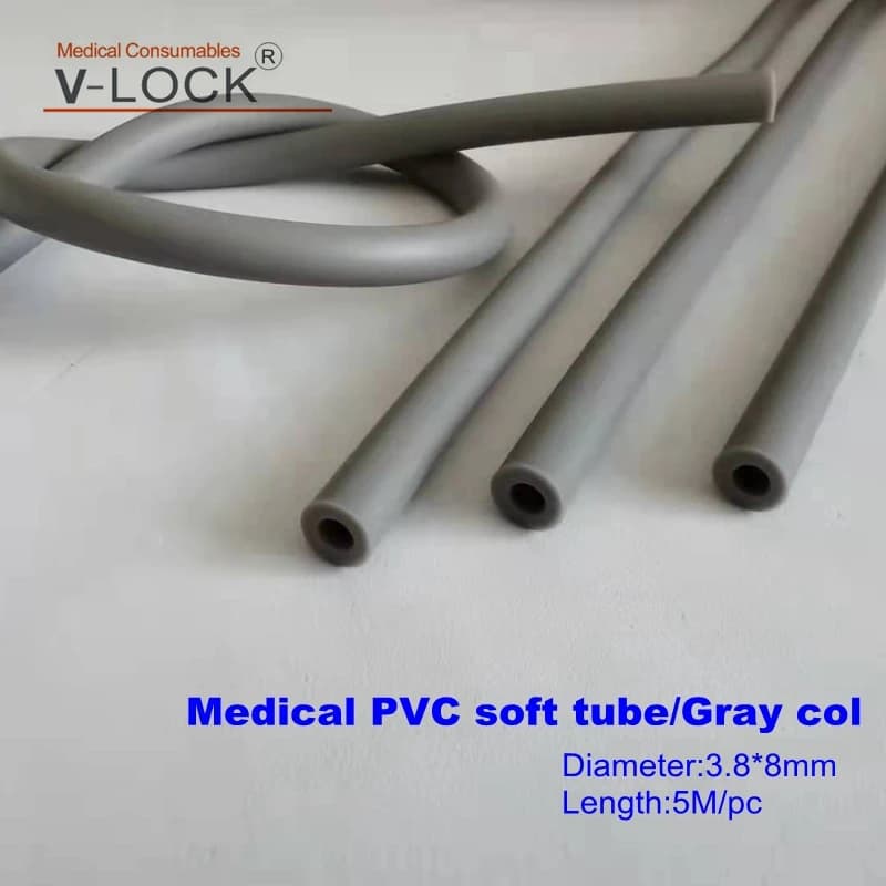 Tuyau d'extension souple en PVC médical pour tensiomètre 4*8mm 2.5*5mm