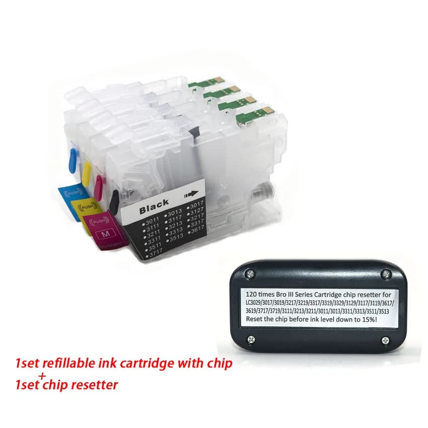 Cartouche d'encre lavable pour tous les jours, pour Brother MDavid, J5330DW, J5335DW, J5730DW, J5930DW, J6530DW, J6930DW, J6935DW, Prquinze, LC3219 XL, LC3217