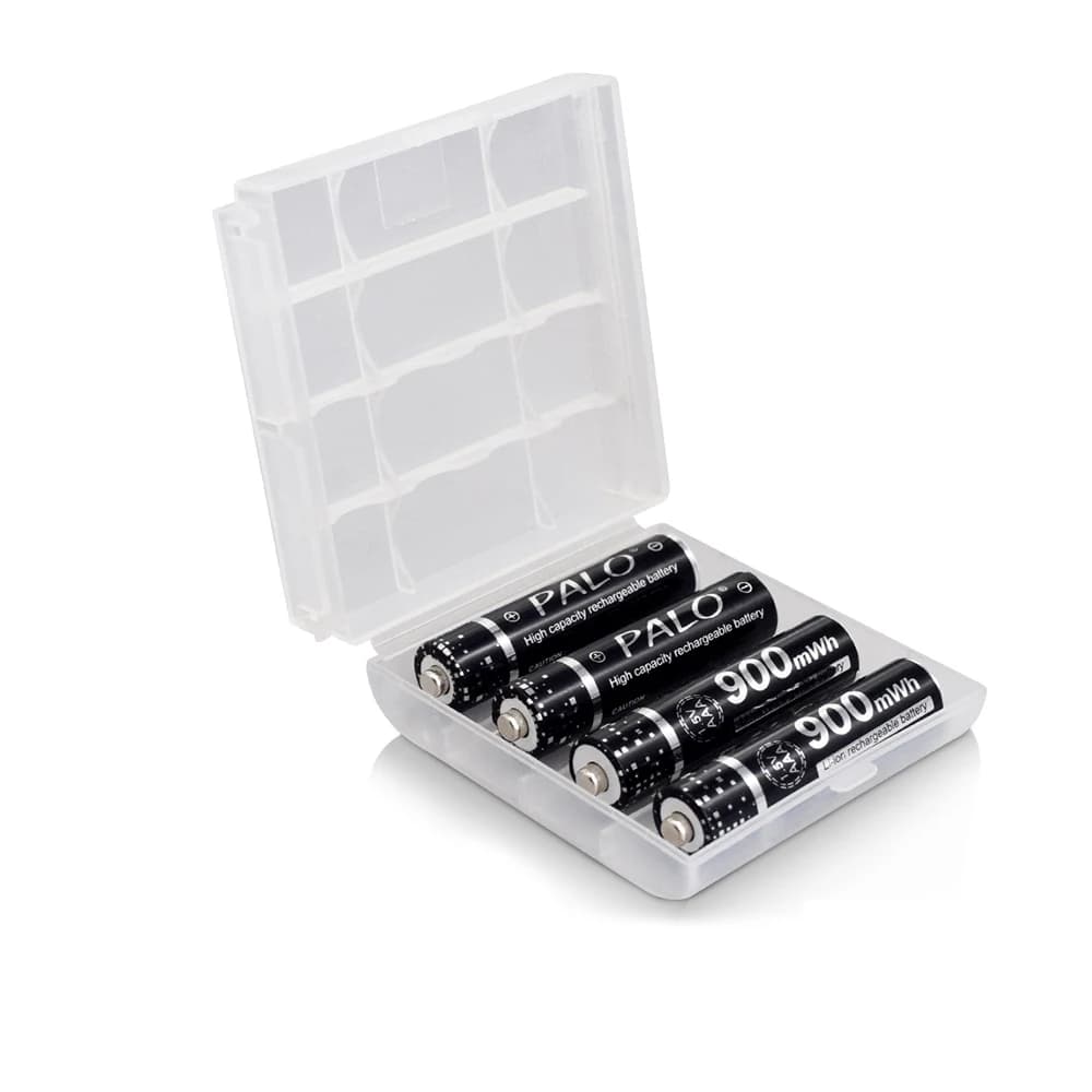 Batterie Li-ion AAA rechargeable PALO 1,5 V, piles Li-ion AAA 1,5 V au lithium pour horloges, souris, ordinateurs, jouets