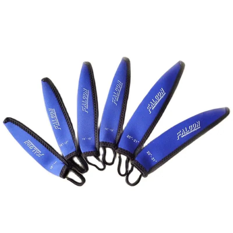 FALCON – housse de Protection d'hélice pour Drone RC, 2 pièces, pagaie d'huile, accessoire électrique en bois de hêtre, manteau de Protection à deux pales