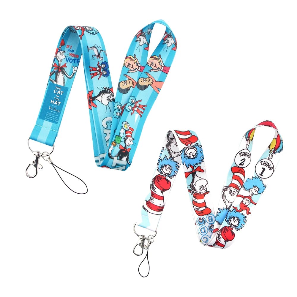 YL357 – lanière de cou pour porte-Badge, accessoire de gymnastique, bricolage, corde de suspension, cadeau pour les étudiants et les amis