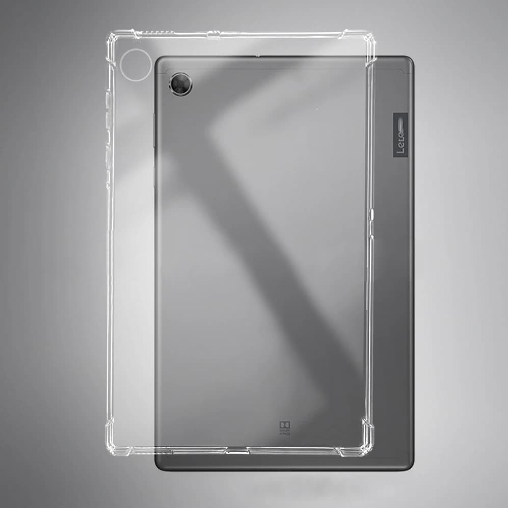 Coque en silicone antichoc pour Lenovo Tab M10 FHD Plus, 10.3 pouces, TB-X606F TB-X606X, coque arrière transparente en TPU