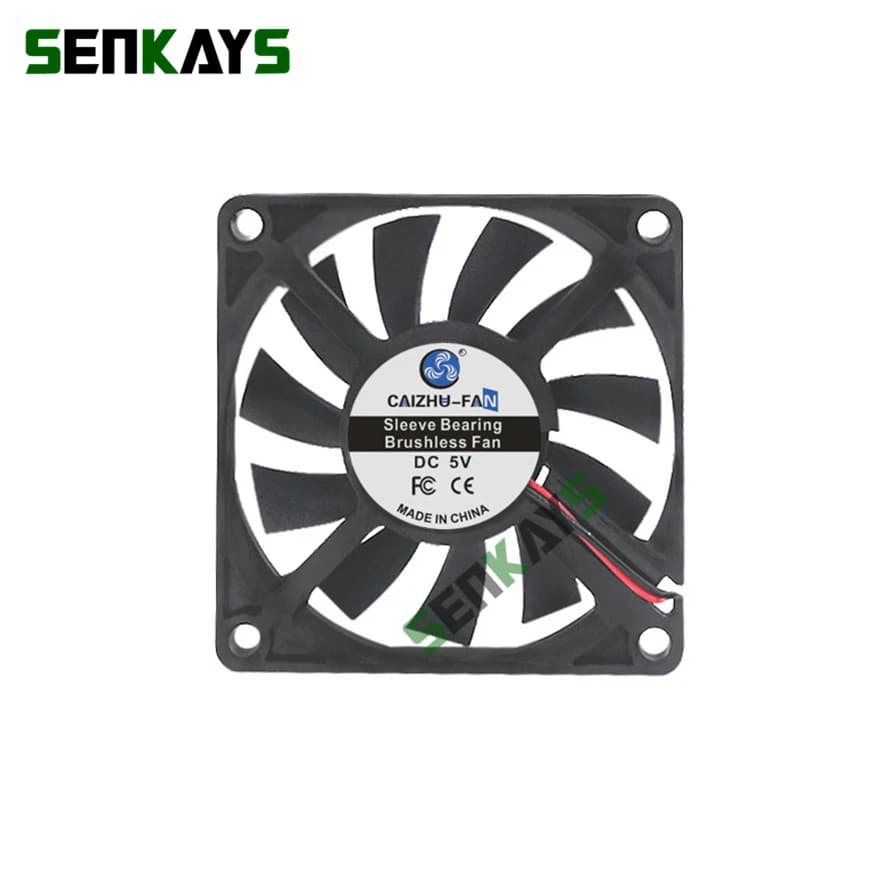 7010 70MM 70*70*10MM DC 5V 12V 24V Ultra-mince USB ventilateur de refroidissement ordinateur CPU ventilateur de refroidissement ventilateur de refroidissement pour ordinateur portable 2pin