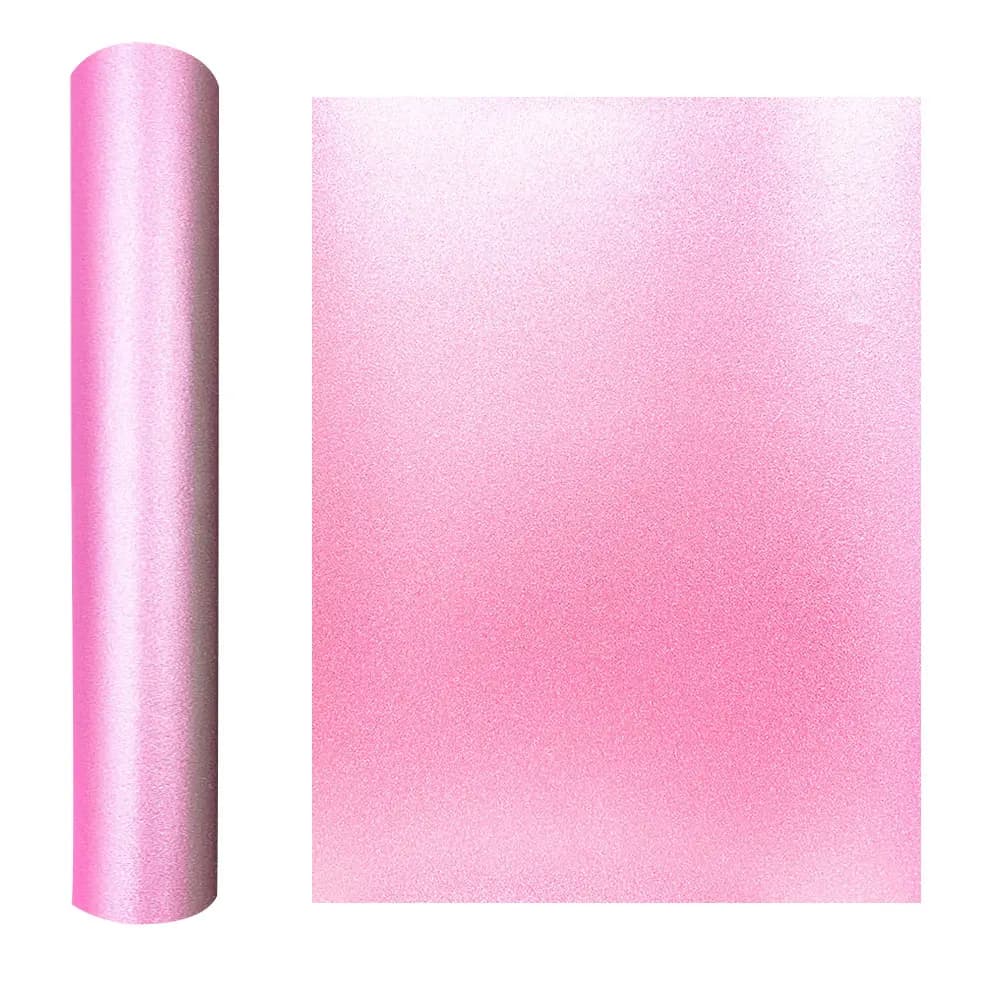Vinyle adhésif scintillant rose, papier peint artisanal argenté, papier de contact kly scintillant, peler et coller