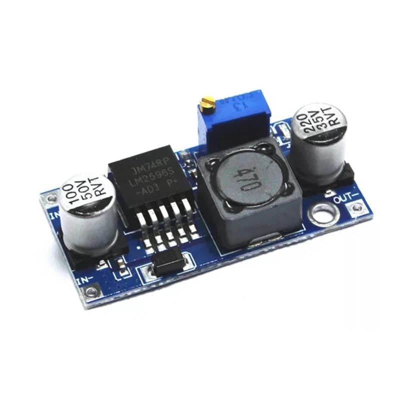 Javino LM2596S-ADJ 3-40V DC-DC régulateur de tension abaisseur réglable carte de MODULE d'alimentation 3A convertisseur Buck LM2596s LM2596