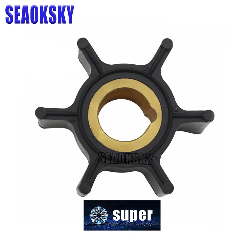Turbine de pompe à eau pour moteur hors-bord 389576, 4 cv, 4 cv, 8 cv, 2 temps, 1980 – 97