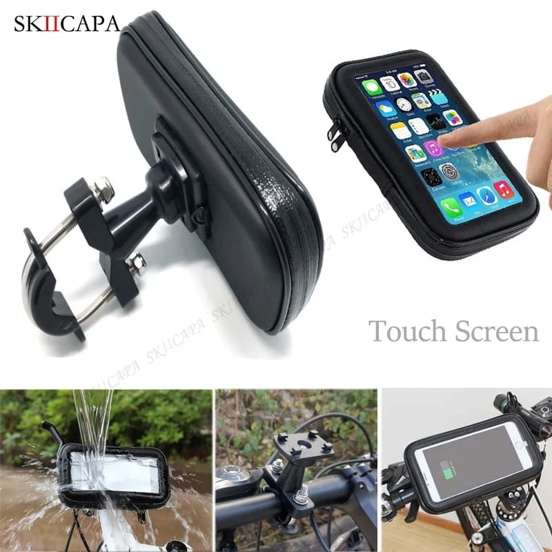 Support de téléphone étanche pour vélo et moto, sac pour Samsung Galaxy S20 S21 Ultra M51 S9, housse de Support Mobile pour Scooter