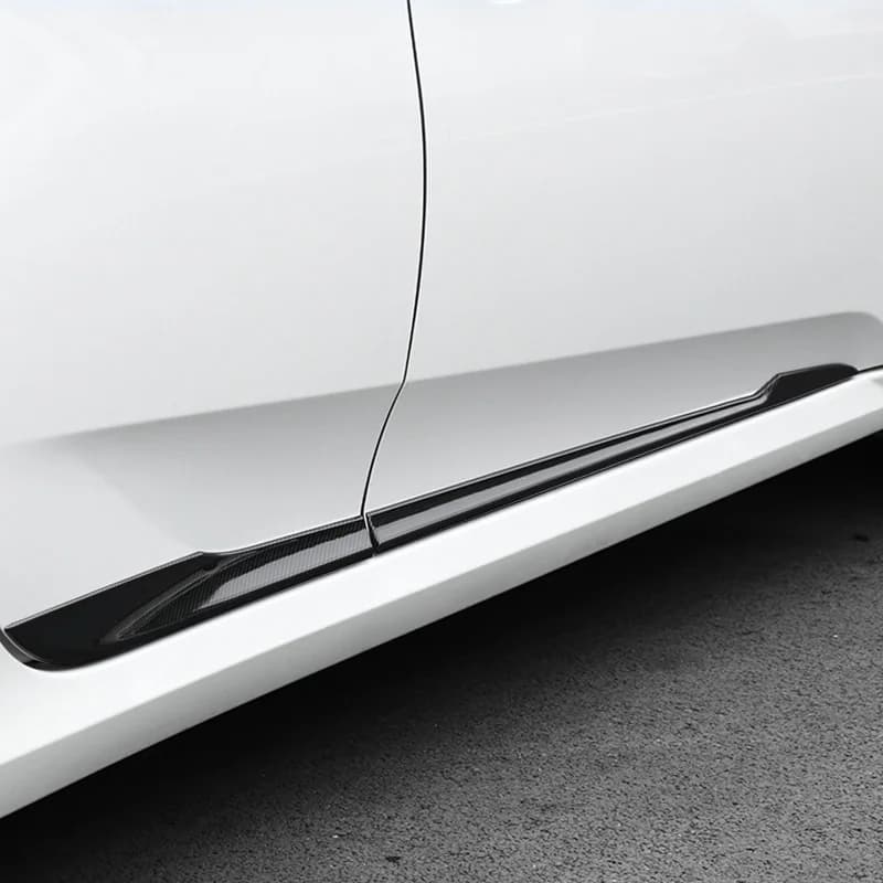 Jupe de protection pour Honda Civic 10th Gen 2016 – 2020, garniture de protection, moulage latéral de porte de voiture