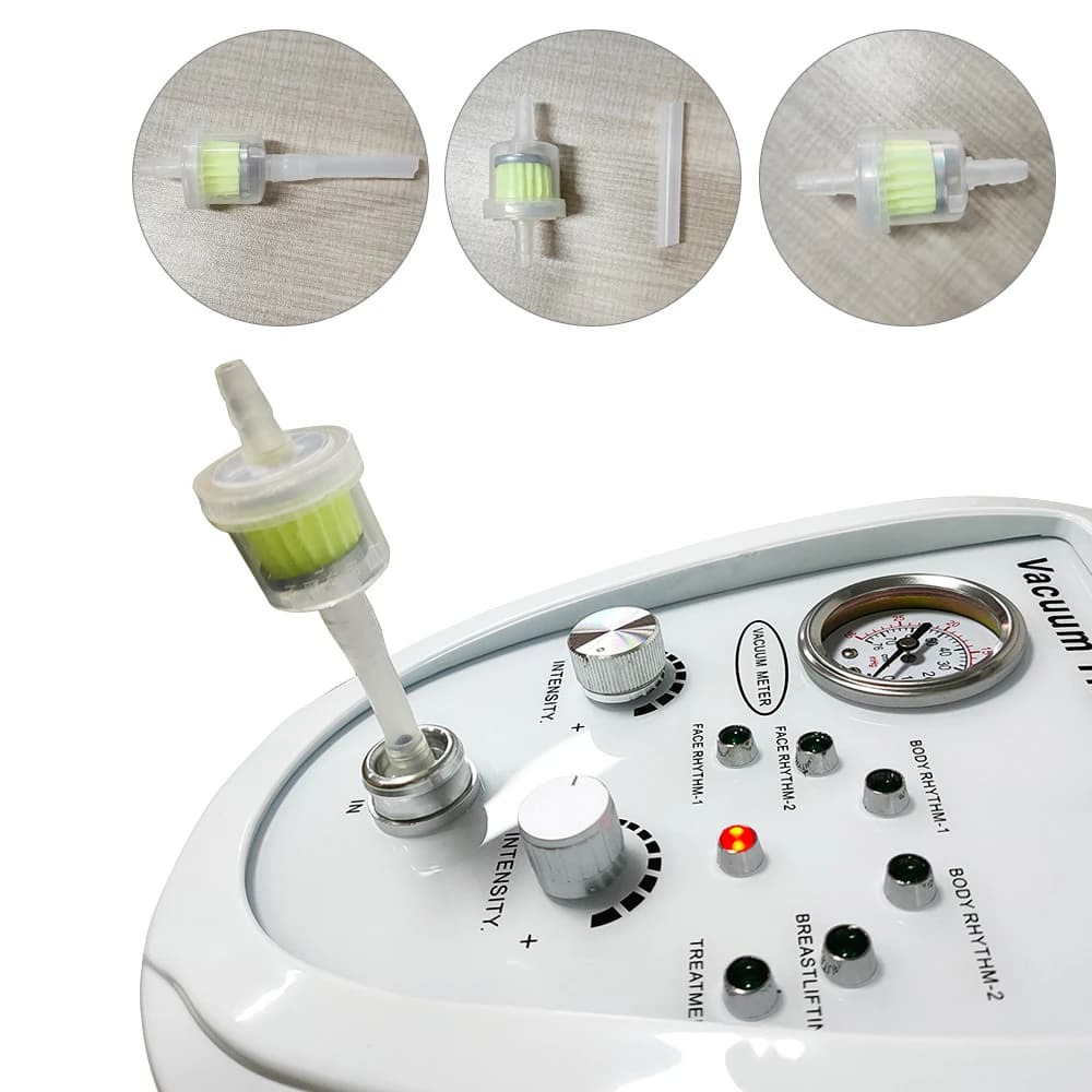 Accessoires de remplacement, filtre en plastique pour appareil de Massage sous vide, Machine de beauté, 1 pièce