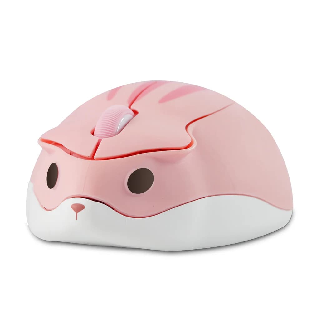 CHUYI 2.4G souris optique sans fil mignon Hamster dessin animé conception souris d'ordinateur ergonomique Mini 3D jeu bureau souris cadeau pour enfant