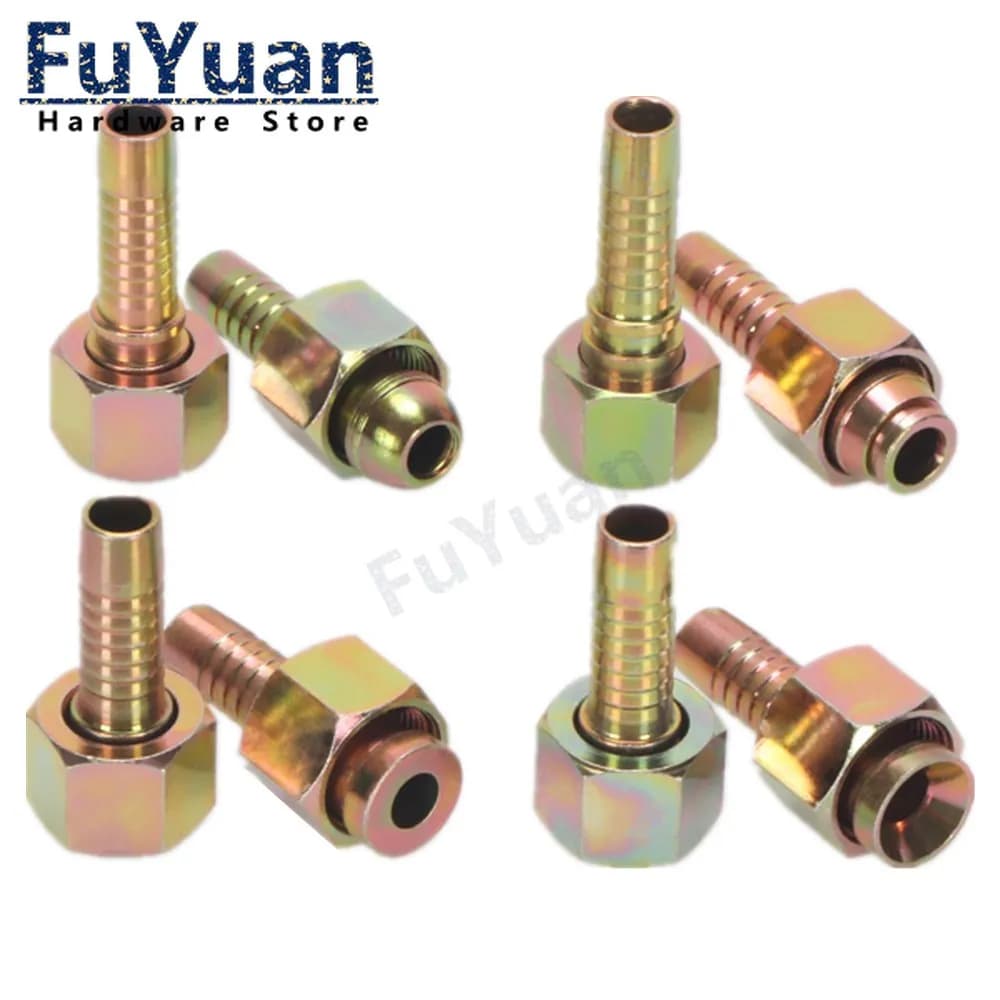 Raccord hydraulique haute pression MeaccelerM12-M36 au tuyau 6mm-19mm Connecteur de joint de tube barbelé 1 pièces