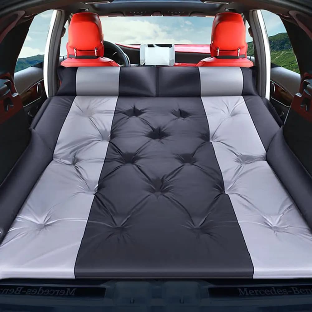 Matelas pneumatique automatique pour voiture SUV, siège arrière portable, coussin de couchage gonflable pour coffre, voyage, camping, vacances
