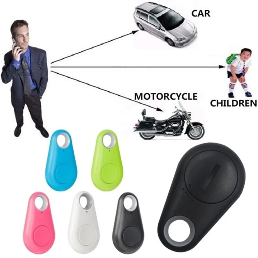 Mini mode chien intelligent animaux de compagnie Bluetooth 4.0 GPS Tracker Anti-perte alarme étiquette sans fil enfant sac portefeuille clé localisateur