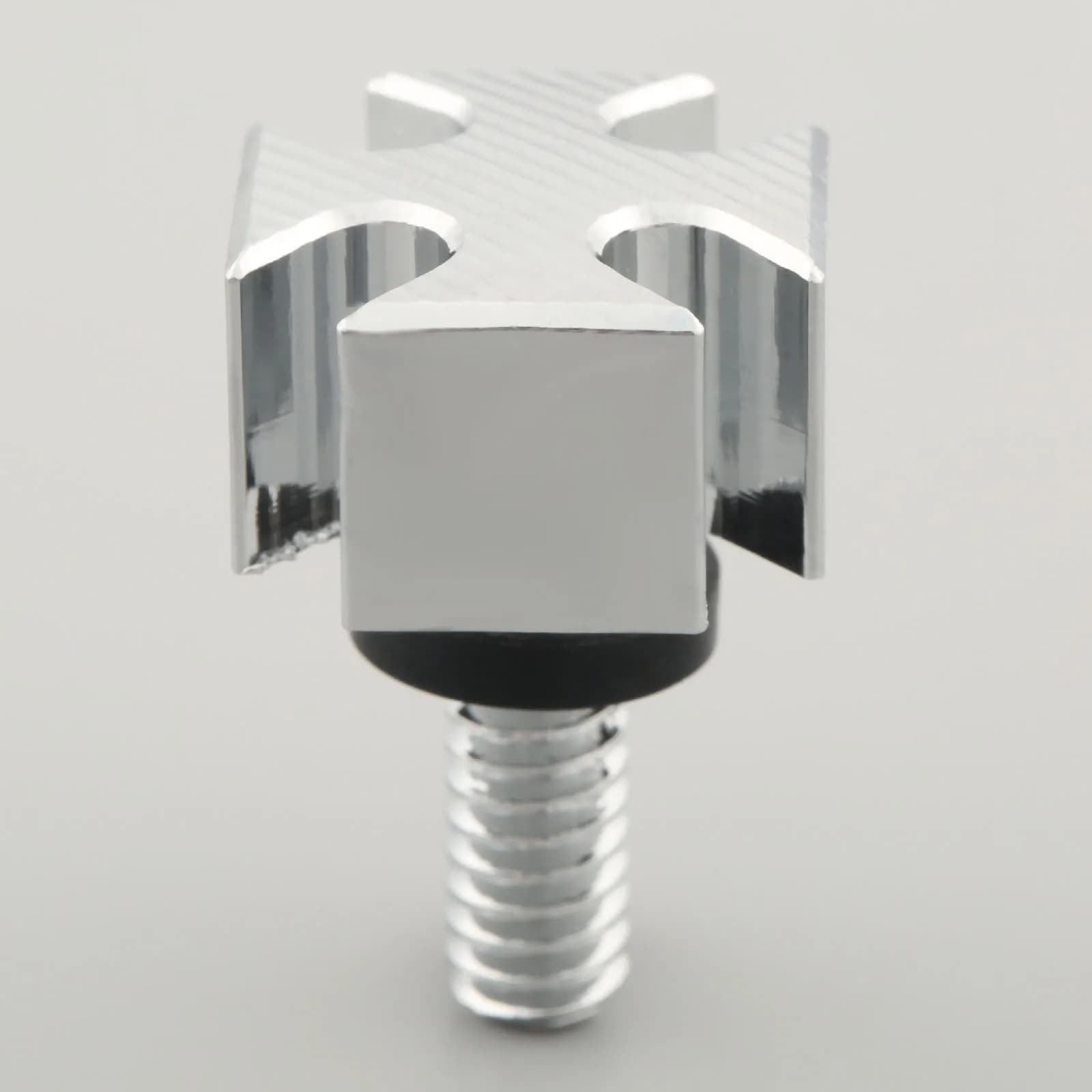 Écrous de boulon de vis transversale de siège arrière de moto en aluminium de 6mm pour harley-davidson Softail Sportster Street Glide Road King 1996-2017