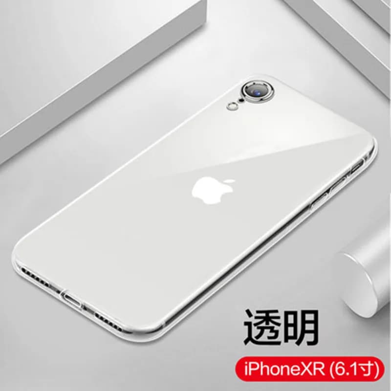 Coque de téléphone en silicone TPU transparent pour Apple iPhone, ultra clair, cristal HD, souple, X, XS, Poly 11, 12, 13 Mini, 14 Plus, 15 Pro Max