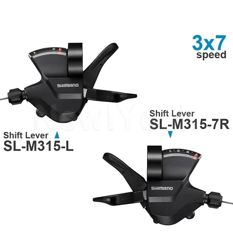 Groupe de leviers de vitesses SHIMANO M315 2x7 3x7 SL-M315-2L SL-M315-L levier de vitesses gauche et droit SL-M315-7R pièces d'origine