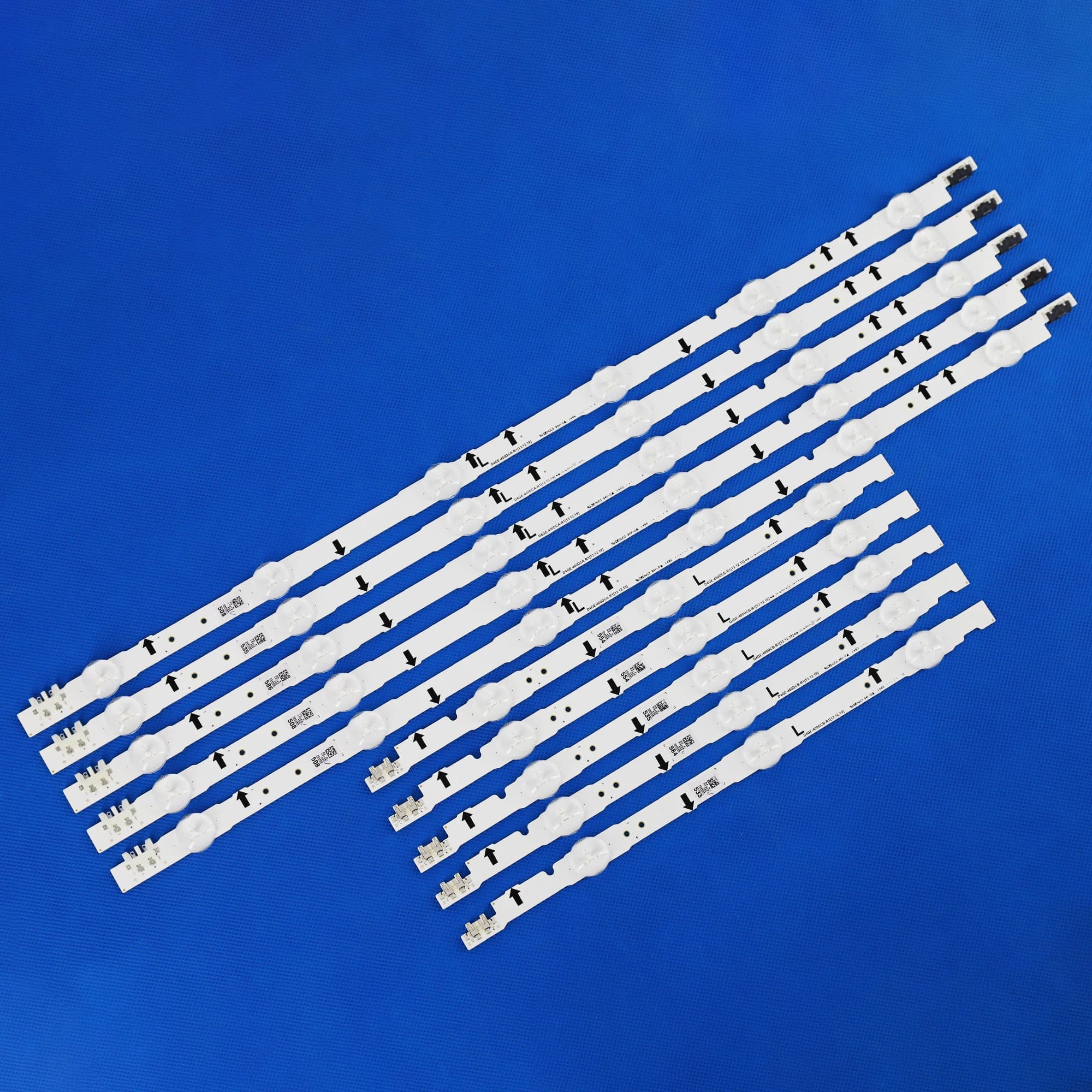 Barre de rétroéclairage LED, 10 pièces (5*3LED + 5*6LED), D4GE-400DCA-R1 R2 D4GE-400DCB-R1 R2 30449A 30450A, nouvelle collection