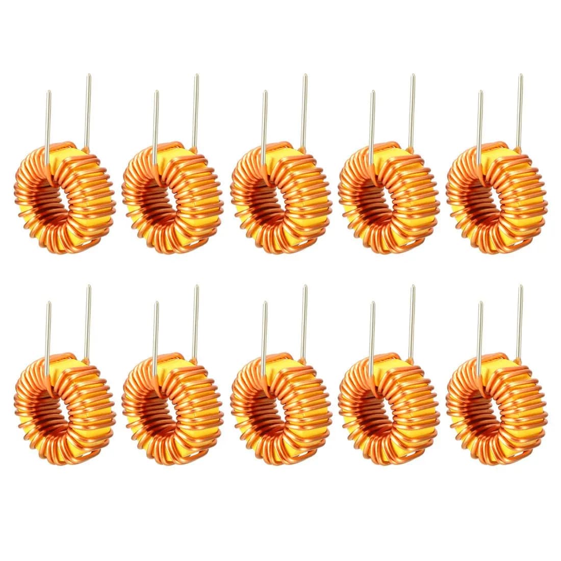 Fil d'inducteur à noyau toroïdal, 10 pièces, enroulé mah--10uH 22uH 33uH 47uH 68uH 100uH 220uH 330uH 470uH
