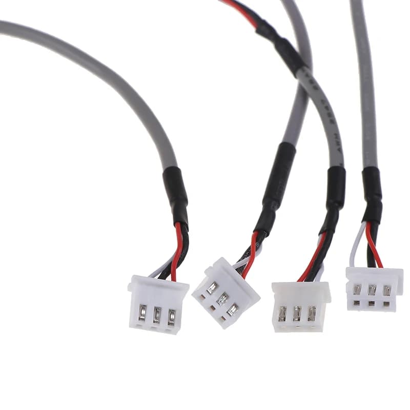 Câble d'entrée de blindage pour amplificateur HiFi, signal audio 2.0 canaux, 5x, XH2.54, 3P