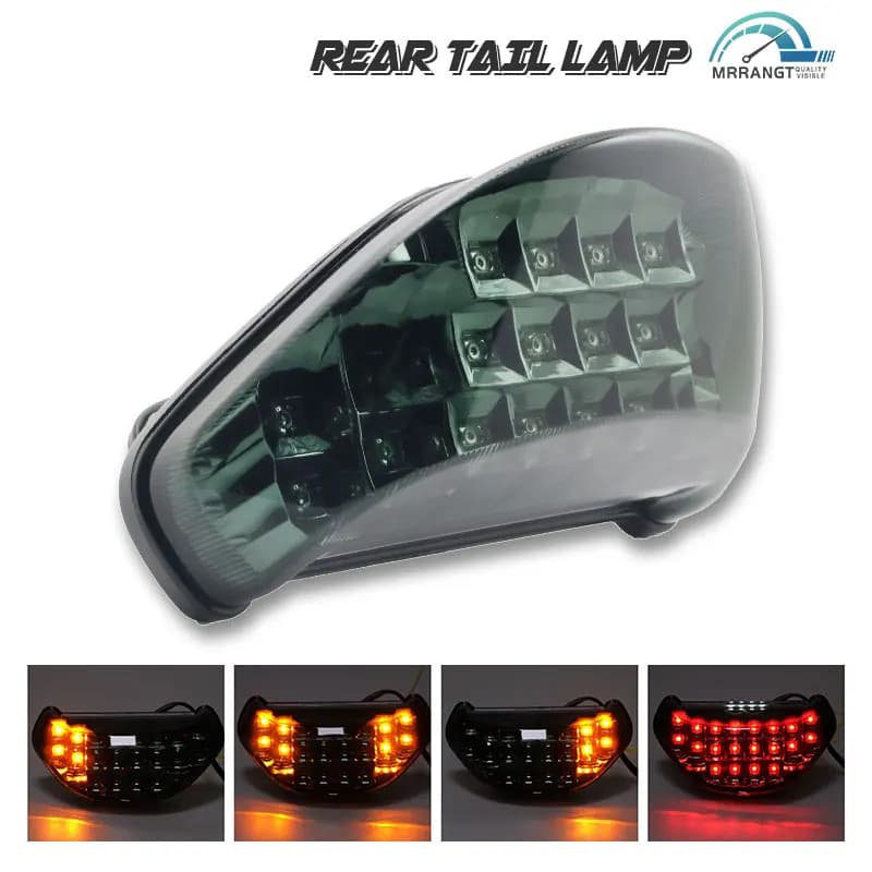 Clignotants LED moto feu arrière pour Kawasaki Ninja ZX-12R ZX12R 2000 2001 2002 2003 2004 2005